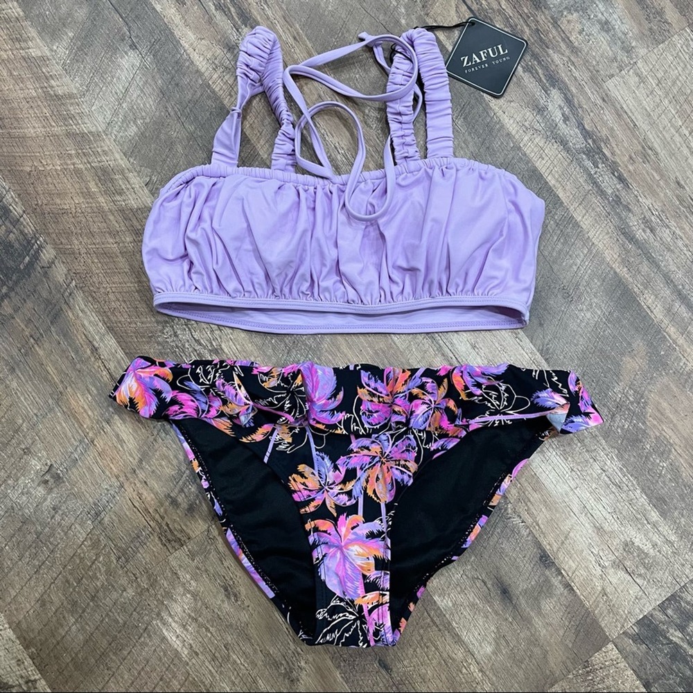 NWT Zaful Bikini Top with tag Top only